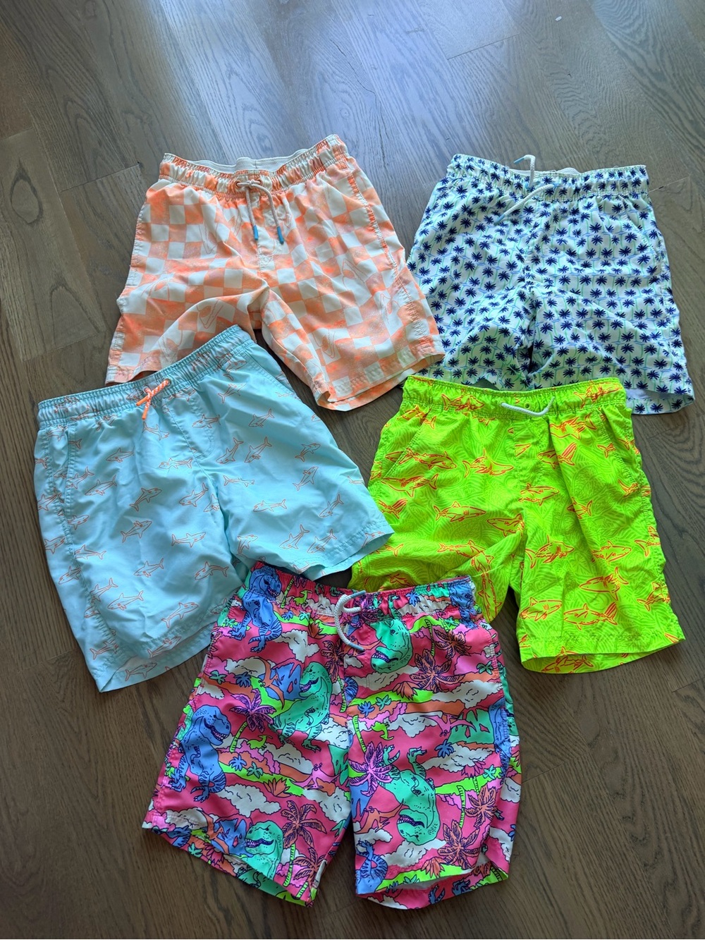 Boys cat and Swim Shorts bundle size Large 10/12